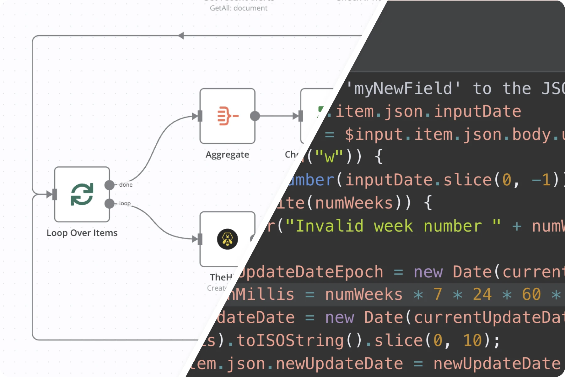 Code and UI